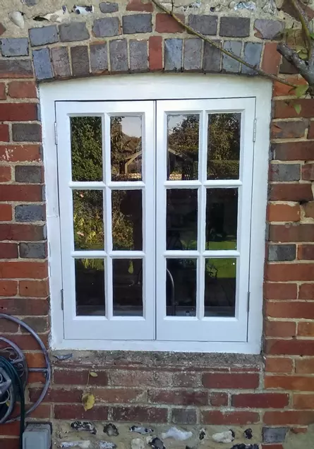 Hardwood window, Findon West Sussex